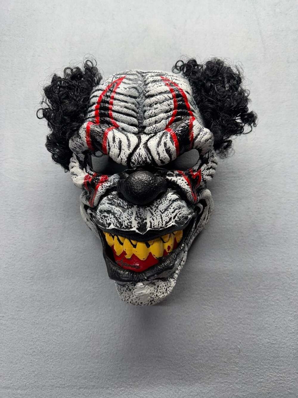 California Costumes Last Laugh Scary Clown Mask Halloween Adult